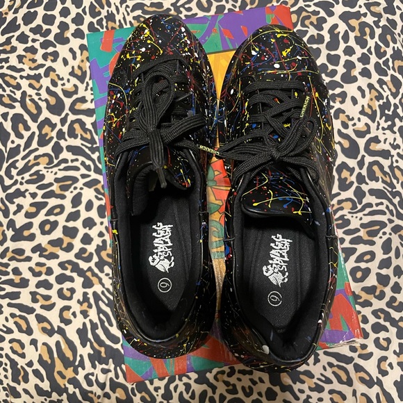 Swagg splash black and multi painted size 9 … new in box make and offer - Picture 5 of 8